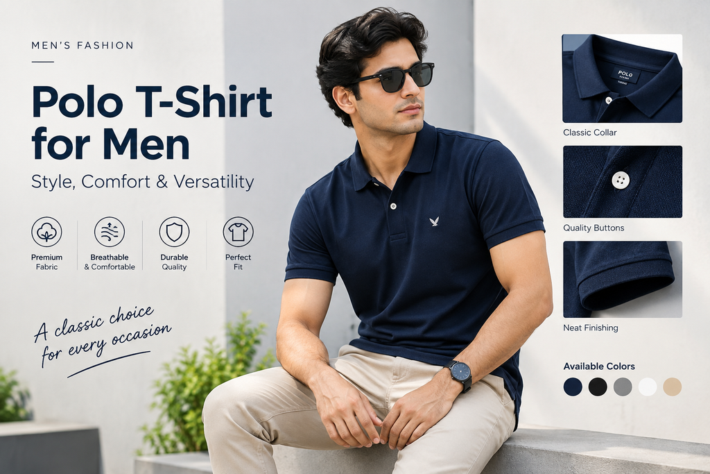 Polo T-Shirt: Style, Comfort and Versatility for Men Polo T-Shirt for Men